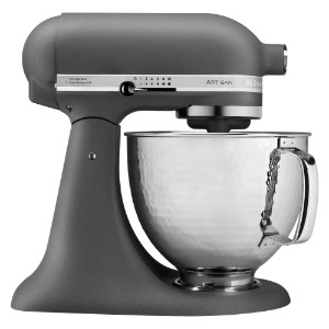 Meascthóir le babhla 4.8L, raon “Artisan”, Múnla 156, Imperial Grey - KitchenAid