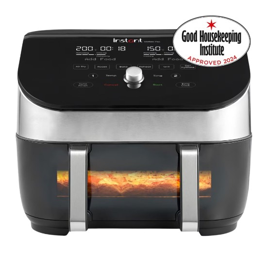 Friteuse double à air chaud, 8,5 L / 1700 W, Vortex Plus VersaZone ClearCook - Instant Pot