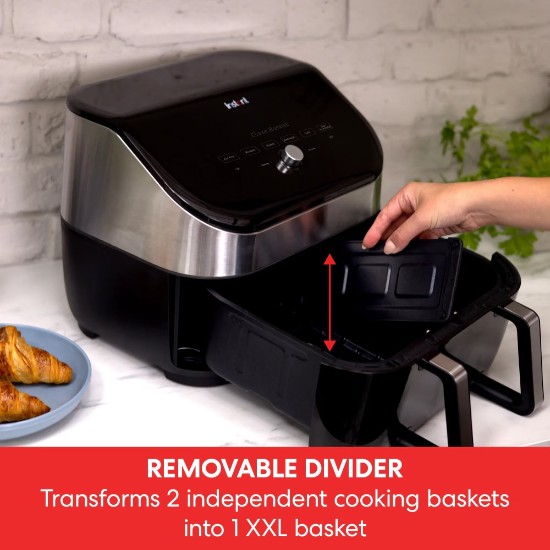 Friteuse double à air chaud, 8,5 L / 1700 W, Vortex Plus VersaZone ClearCook - Instant Pot