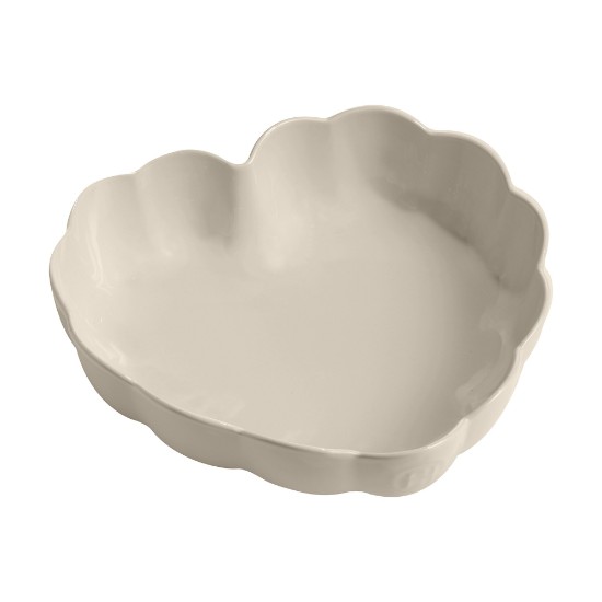 Hjerteformet bradepande, keramik, 26,5 x 24,5 cm / 1,8 L, Clay - Emile Henry