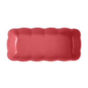 Svampekagebakke, keramik, 28,5 x 13cm / 1,8 L, Rose Candy - Emile Henry