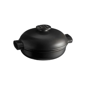 Oala Cocotte ceramica, 26,5 cm/2,5L "Delight", Slate - Emile Henry