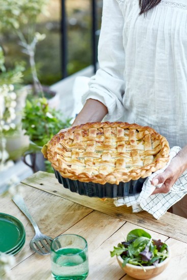 Plat à tarte, céramique, 24,5cm/1,15L, Belle-Ile - Emile Henry