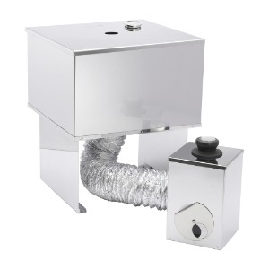 Fumoir en inox, 31 x 31 cm - de Buyer