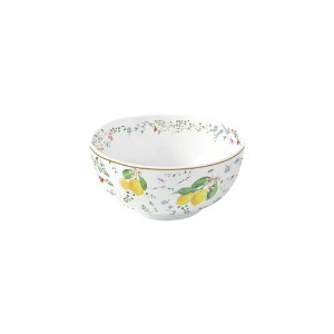 Posuda, porcelan, 12 cm, "Fleurs et Citrons" - Nuova R2S