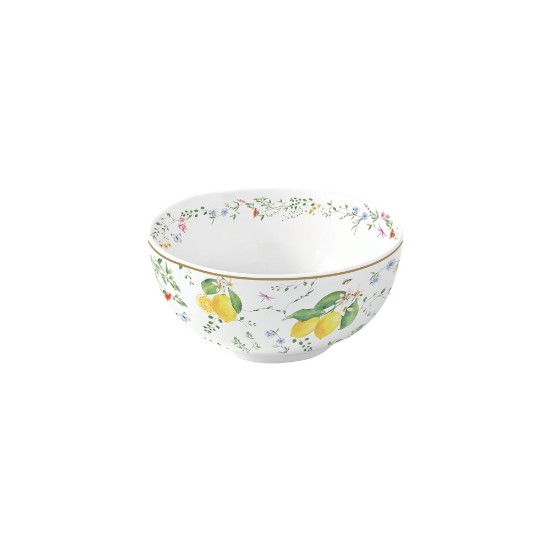 Bol, porcelaine, 12 cm, "Fleurs et Citrons" - Nuova R2S