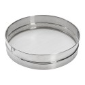 Setaccio per farina, 30 cm, acciaio inossidabile - marchio "de Buyer".