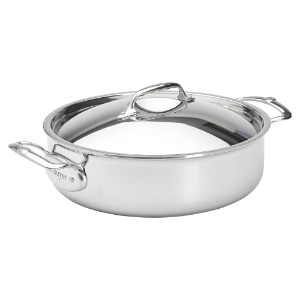 "Affinity" тигањ са 2 дршке, 28 цм / 4,6 л, нерђајући челик - бренд "de Buyer"