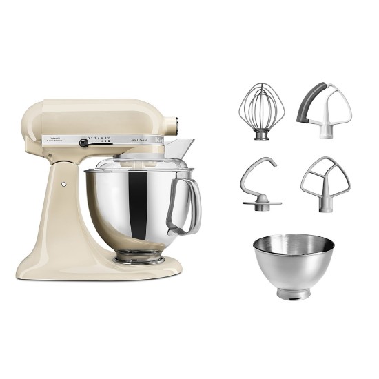 Mixeur "Artisan", 4,8L, Modèle 175, couleur "Almond Cream" - Marque KitchenAid