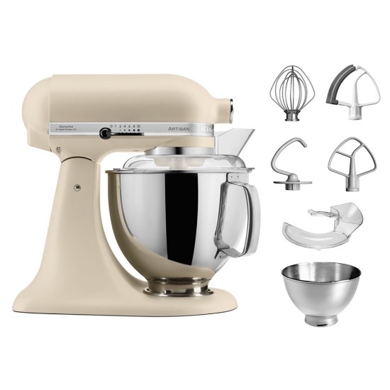 Mikser „Artisan”, 4,8 l, model 175, kolor „świeża pościel” – marka KitchenAid