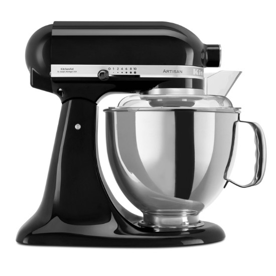 Mešalnik "Artisan", 4.8L, model 175, barva "Onyx Black" - znamka KitchenAid