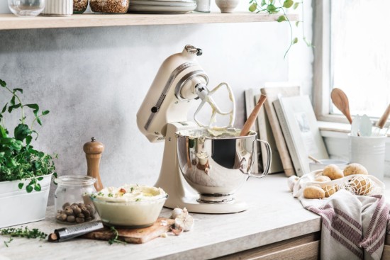 Μίξερ με μπολ 4,8L, Μοντέλο 125, Artisan, Fresh Linen - KitchenAid