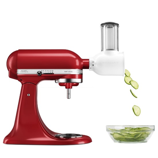 Kaldpeaga segisti, 4,8 l, mudel 125, viilutaja kinnitusega, Empire Red - KitchenAid