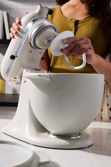 Tigela de cerâmica, 4,7 L, para pão, Grey - KitchenAid