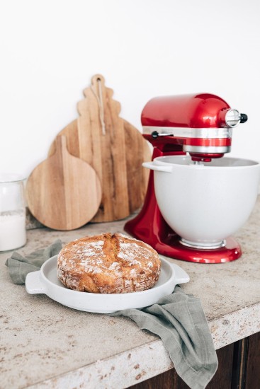 Keramikskål, 4,7 L, för bröd, Grey - KitchenAid