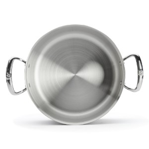 Ruostumattomasta teräksestä valmistettu kattila kannella, 5-Ply, 28cm/8,5L, "Affinity" - de Buyer
