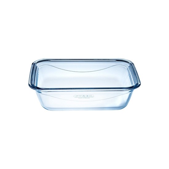 Rektangulär matbehållare i glas, med lufttätt lock, värmebeständigt glas, 20x15cm/0.8L, "Cook&Go" - Pyrex