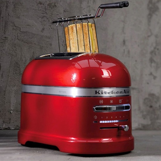 Raca toaster le haghaidh ceapairí, déanta as cruach dhosmálta - KitchenAid