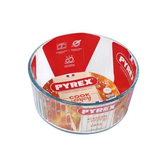 Souffle mould, heat-resistant glass, 22cm/2.5L - Pyrex