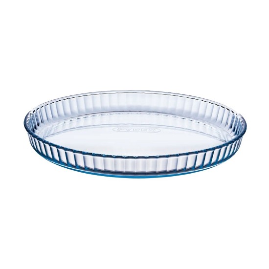 Set of 2 tart baking moulds, heat-resistant glass, 26 cm/28 cm - Pyrex