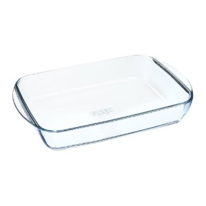 Rechteckige Schale, hitzebeständiges Glas, 35 x 23 cm / 2,7 L, "Cook&Enjoy" - Pyrex