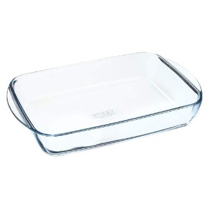 Rectangular dish, heat-resistant glass, 40 x 27 cm / 3.7 L, "Iconics" - Pyrex