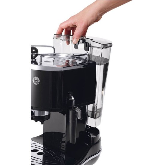 Manuaalne espressomasin, 1100 W, "Icona", must - DeLonghi