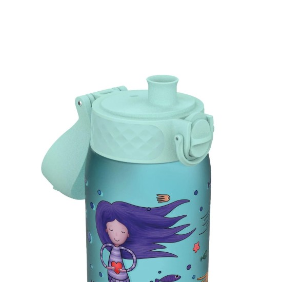 Buidéal uisce leanaí, recyclon, 350 ml, Mermaids - Ion8