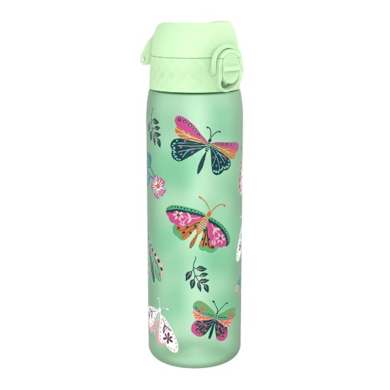 Παιδικό μπουκάλι νερού "SLIM", recyclon, 500 ml, Wild Butterflies - Ion8