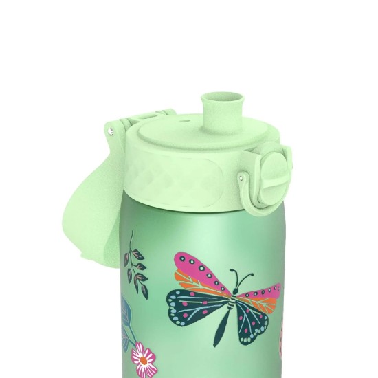 Παιδικό μπουκάλι νερού "SLIM", recyclon, 500 ml, Wild Butterflies - Ion8