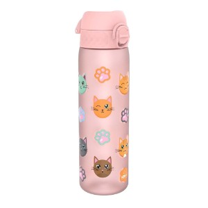 Children's water bottle "SLIM", recyclon, 500 ml, Cats - Ion8