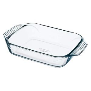 Stačiakampis indas, karščiui atsparus stiklas, 4 L, "Let's Share" - Pyrex