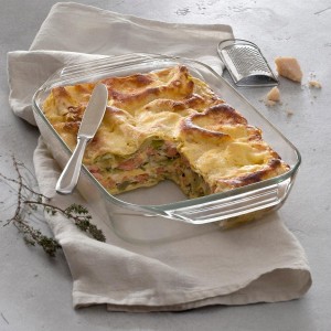 Ristkülikukujuline nõu, kuumakindel klaas, 4 L, "Let's Share" - Pyrex