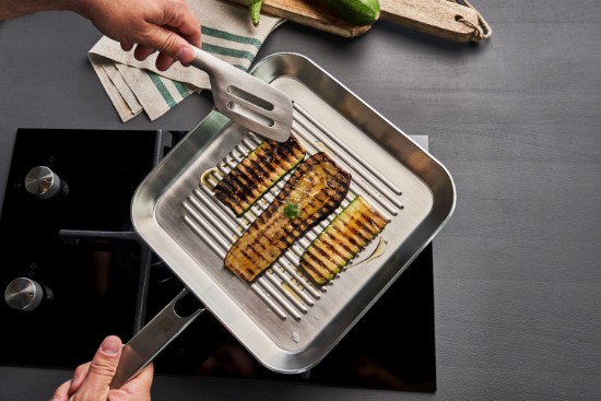 Square grill pan, stainless steel, 24 x 24 cm, "Joy Plus" - Zwilling