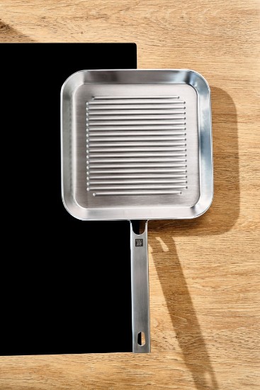 Square grill pan, stainless steel, 24 x 24 cm, "Joy Plus" - Zwilling