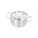 Cacerola, Con Tapa, Acero Inoxidable, 16 Cm/1,5 L, "Classic Pro 3" - D-image