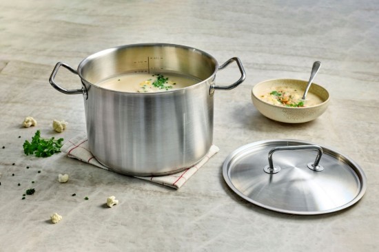 Keedupott kaanega, roostevabast terasest, 24 cm/7,5 L, "Classic Pro 3" - Demeyere