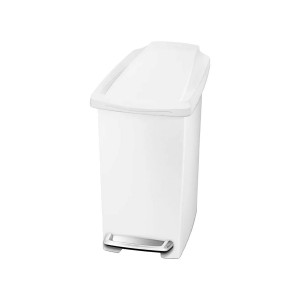 Pedal søppelbøtte, 10 L, plast - simplehuman