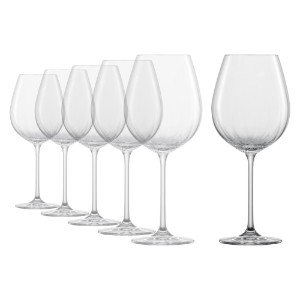 6-pcs red wine glass set, 613 ml, "Prizma" - Schott Zwiesel