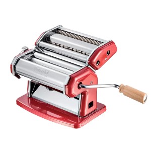 iPasta Classica pasta machine T.2/6.5 mm, Red - Imperia