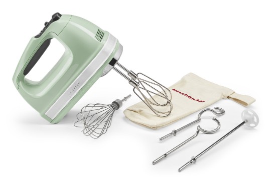 Hand mixer, 9-speed, 85 W, Pistachio - KitchenAid