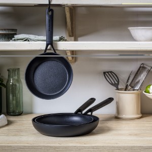 3er-Set Antihaft-Bratpfannen, Aluminium, 20/24/28cm, "Classic" - KitchenAid