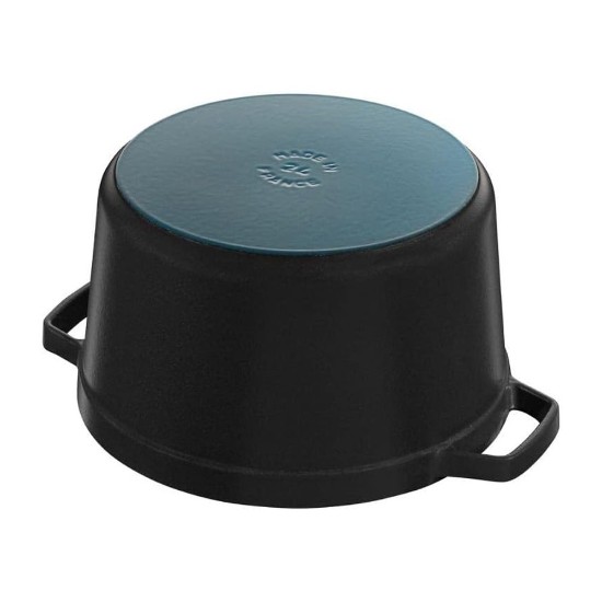 Высокая кастрюля-Cocotte, чугунная, 24 см/4,7 л, Black - Staub