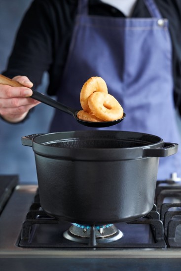 Висока тенджера Cocotte, чугун, 24 см/4,7 л, Black - Staub