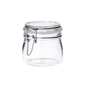 Jar, glass, 500 ml, Normal - Borgonovo