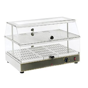 Beheizte Verkaufsvitrine, WD 200, 2 Etagen, 650 W – Roller Grill