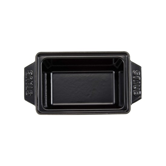 Piatto per Terrine, ghisa, 15 x 11 cm, Black - Staub