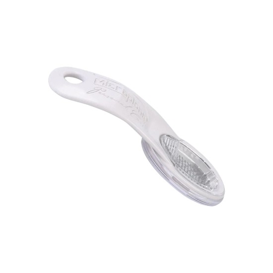 Vīle pēdai, nerūsējošais tērauds, 17cm, Premium, White - Microplane