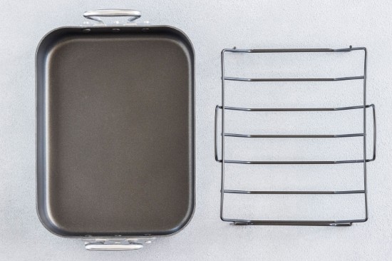 Steak tray, with handles, 40 × 28 cm - Kitchen Craft