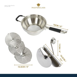 3-sieve food mill - MasterClass